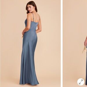 Birdy Grey Backless Blue Dress